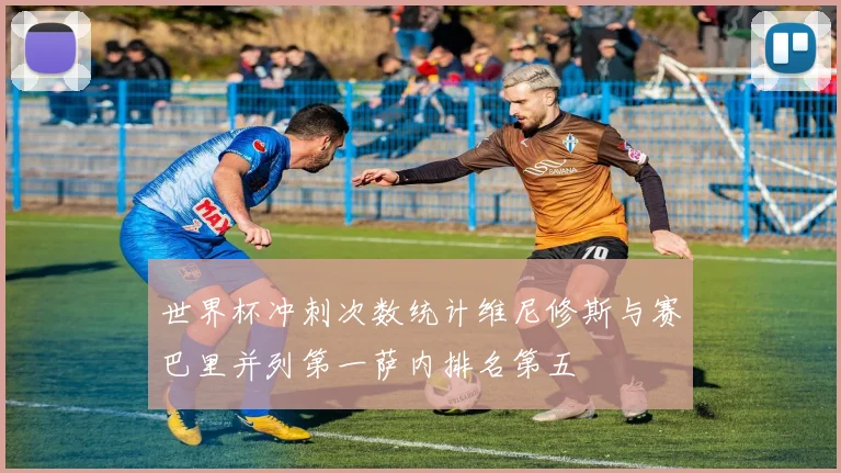世界杯冲刺次数统计维尼修斯与赛巴里并列第一萨内排名第五